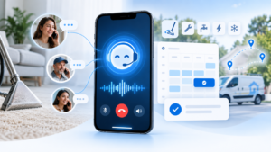 AI phone assistant scheduler for carpet cleaners carpet cleaning